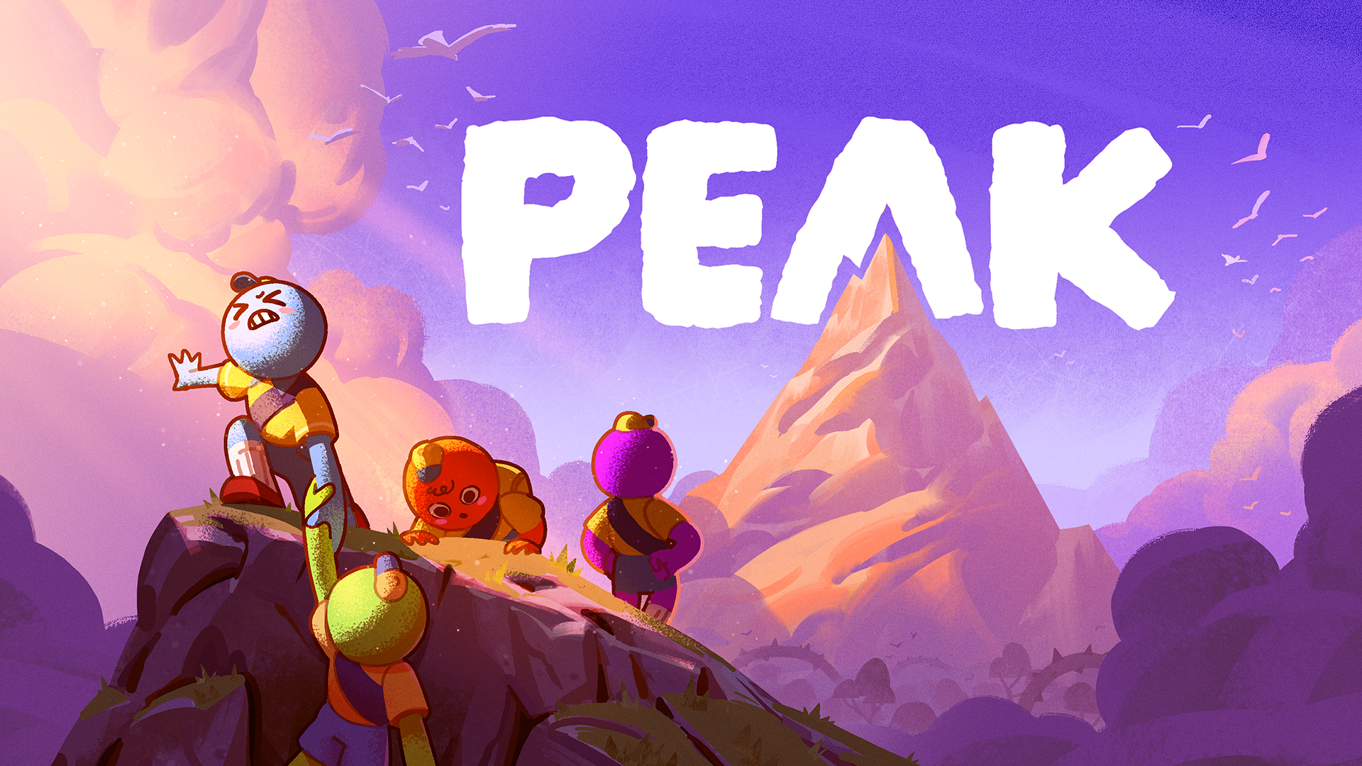 PEAK official co-op climbing game artwork