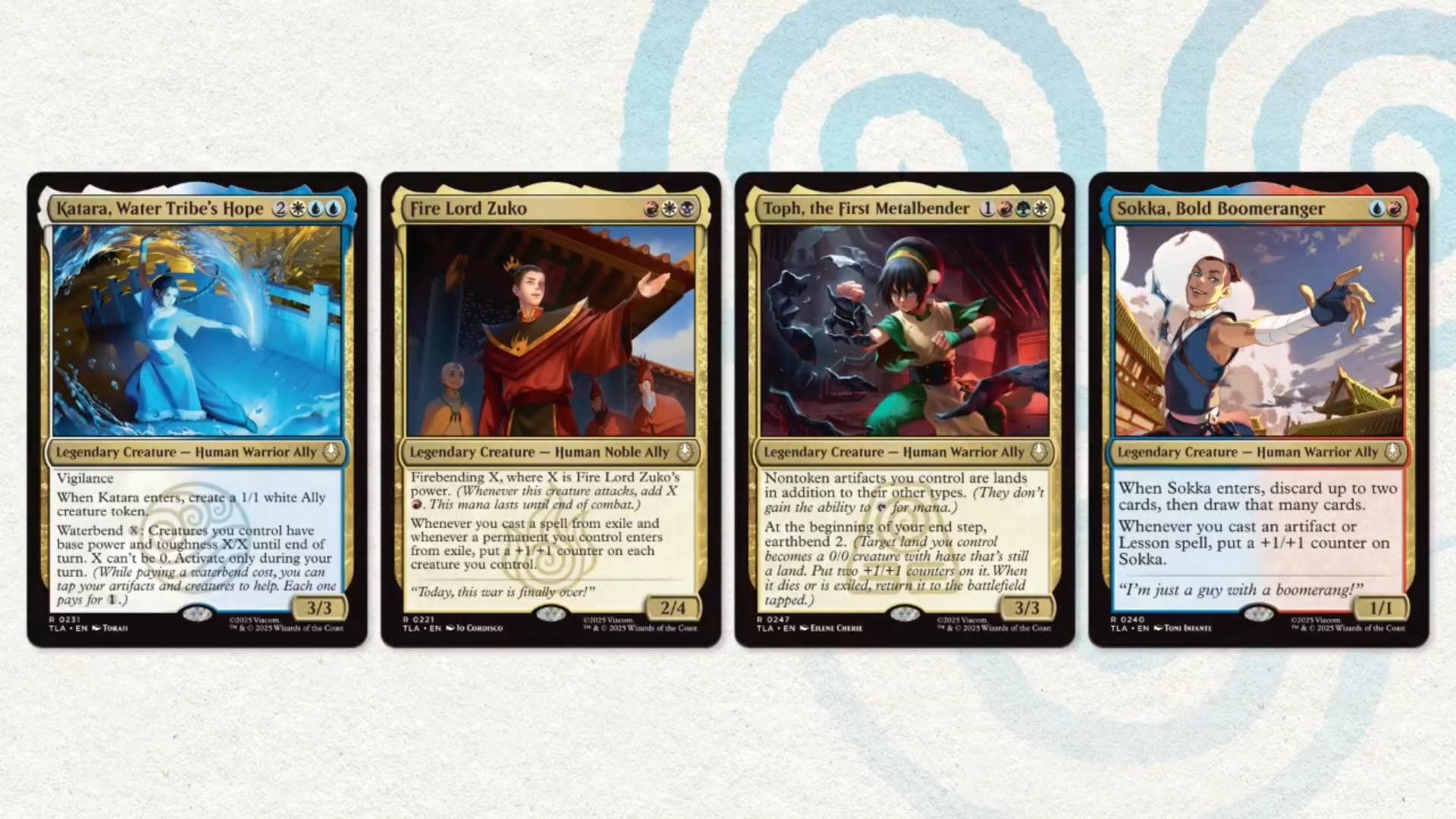 First Look at Magic: The Gathering's Avatar: The Last Airbender Set -  GameDaily