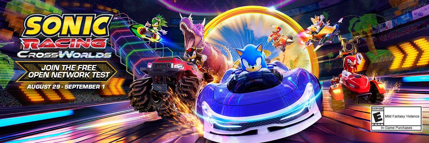 SEGA Reveals PAC-MAN Crossover and Open Test for 'Sonic Racing ...