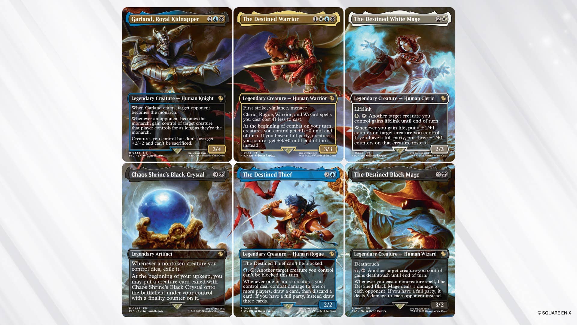 MTG FF Scene Box English Version 2-Piece Set Final Fantasy