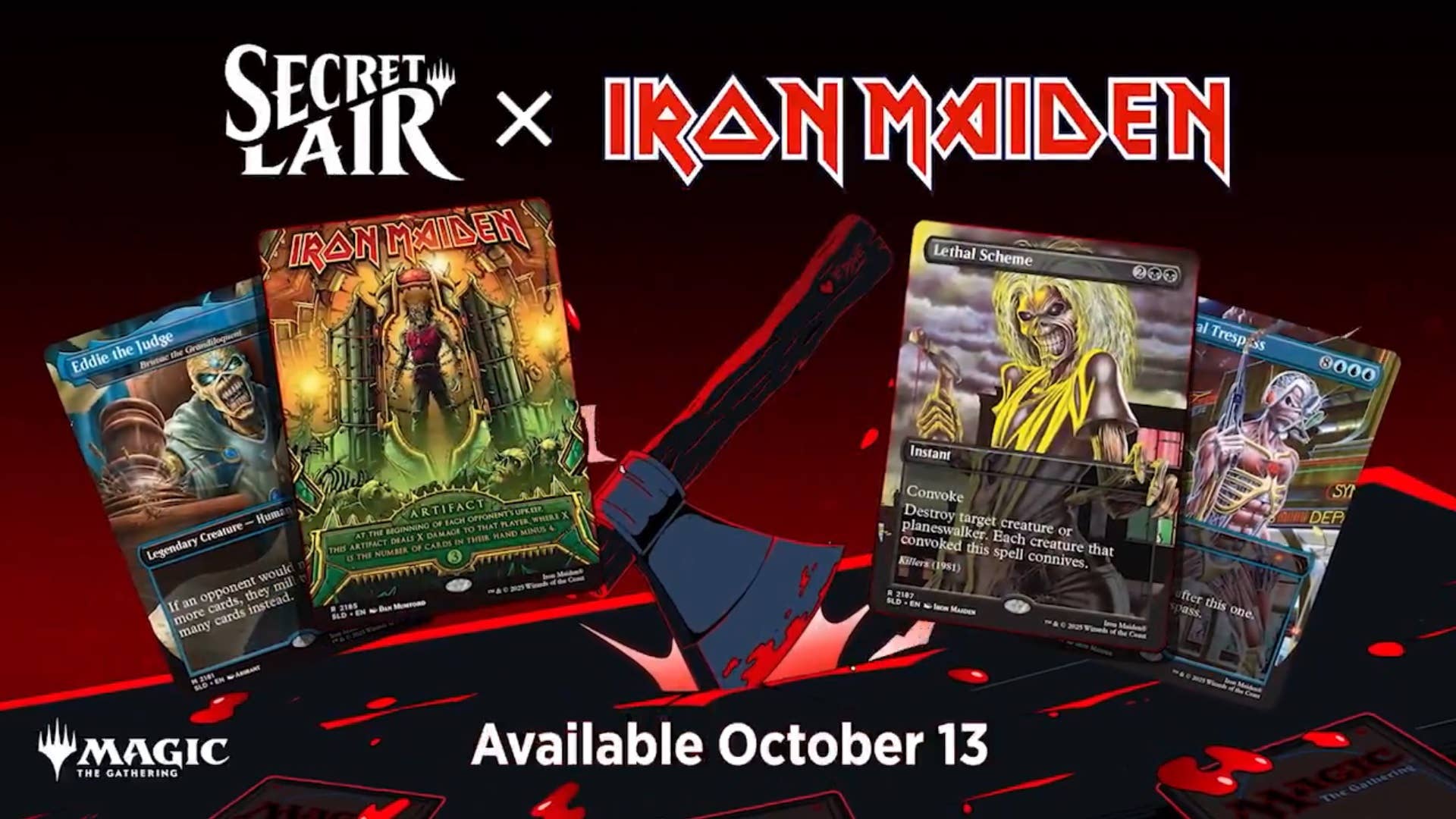 Magic: The Gathering Pays Tribute to Iron Maiden in New Secret Magic: The Gathering Pays Tribute to Iron Maiden in New Secret