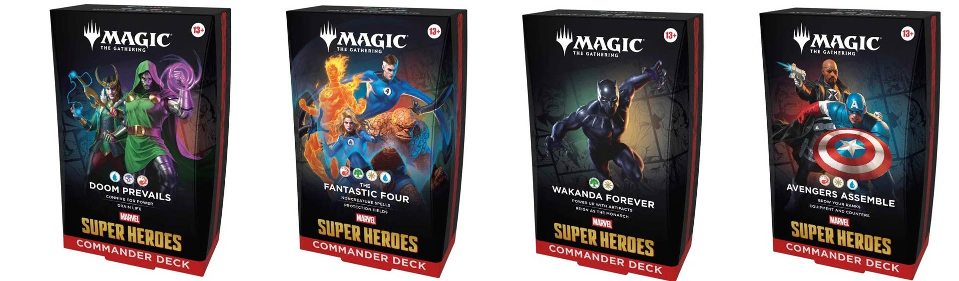 Marvel Super Heroes Commander Precons Revealed - GameDaily