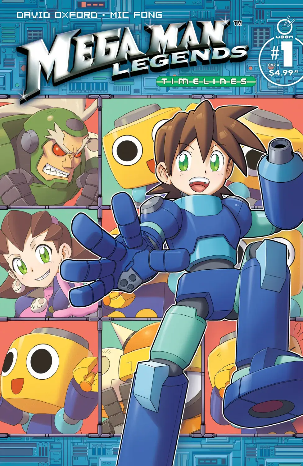Mega Man Legends Timeline #1 Comic Book Review - GameDaily