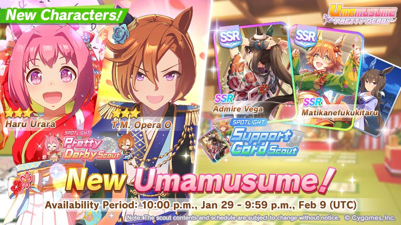 Should You Pull For New Year's T.M. Opera O and Haru Urara In