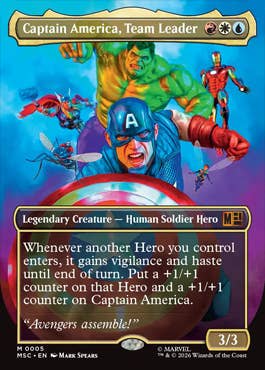 MTG Marvel Super Heroes Avengers Assemble Commander Deck Review