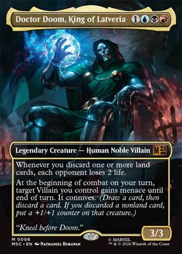 MTG Marvel Super Heroes Doom Prevails Commander Deck Review