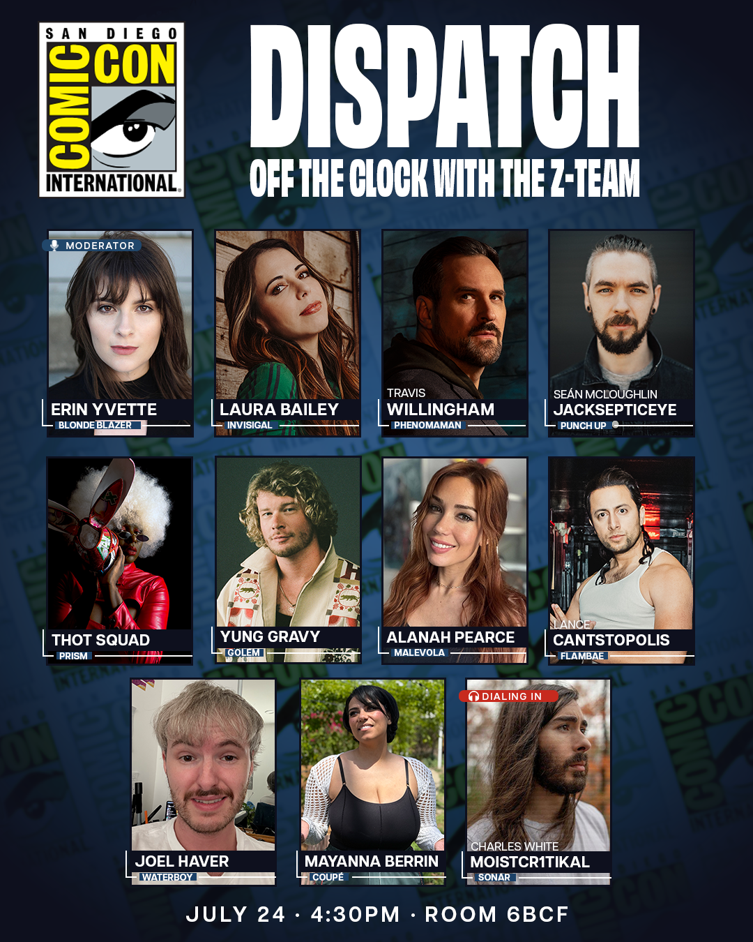 Comic Con Cast Panel Dispatch Brings Its Star-Studded Voice Cast To San Diego Comic-Con for ...