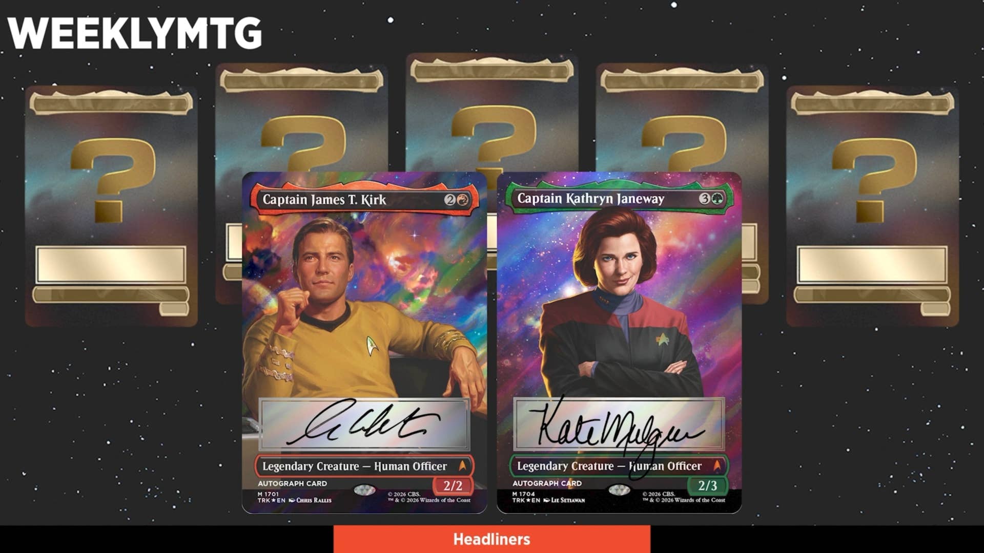 First Look at Magic The Gathering's Star Trek Set Revealed - GameDaily