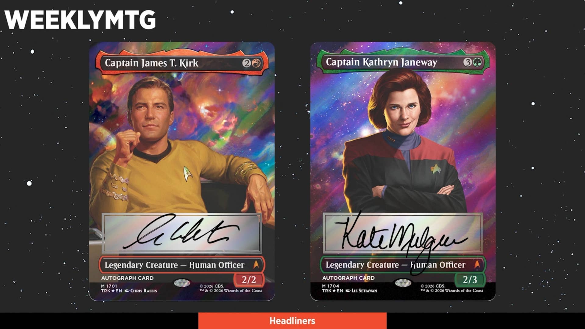 Magic Star Roles First Look at Magic The Gathering's Star Trek Set Revealed - GameDaily
