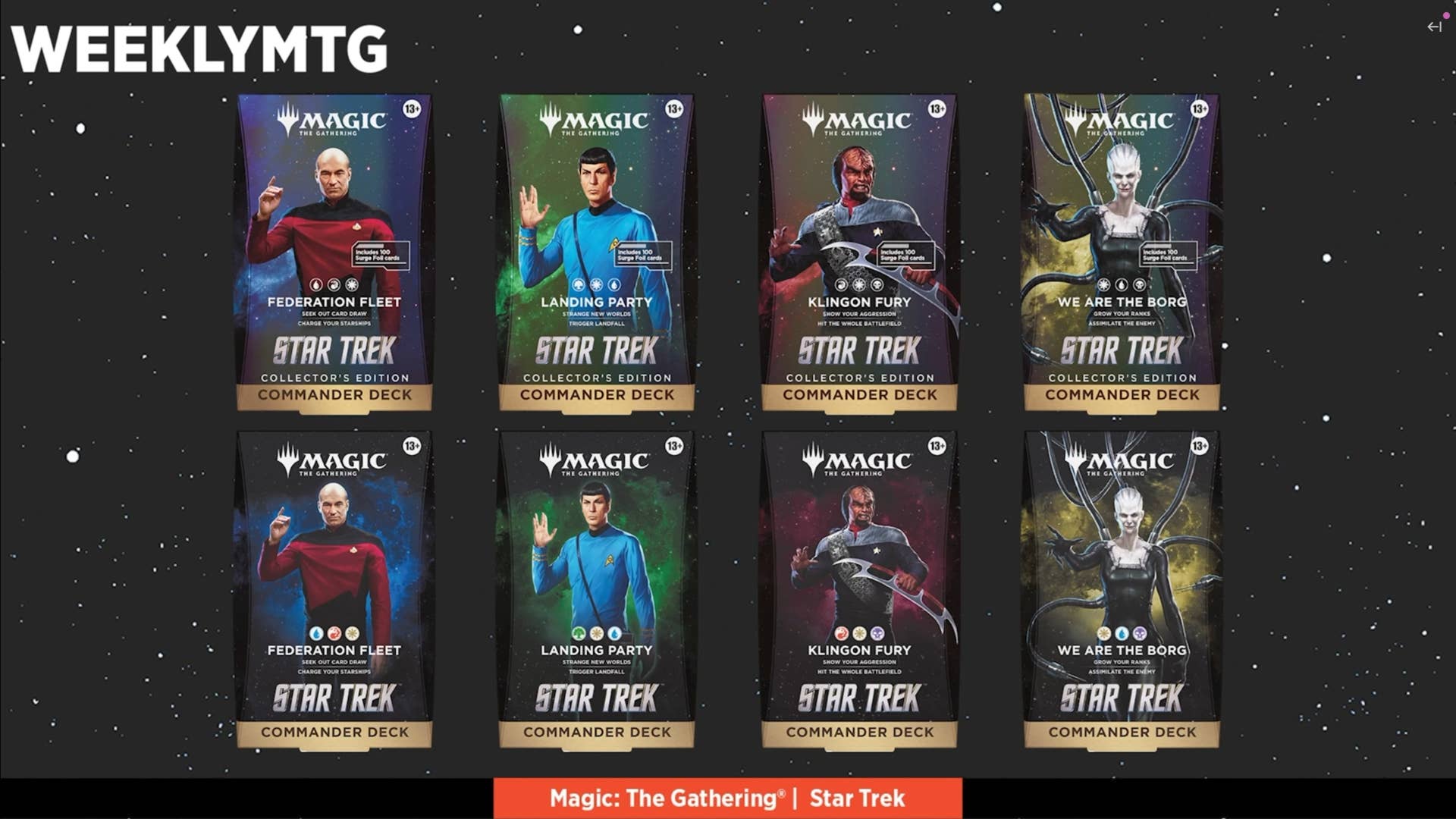types of decks mtg commander 27 EDH Archetypes Plus Example brings the rich worlds and characters of the iconic RPG series into the Magic universe Here Is Every Commander Deck