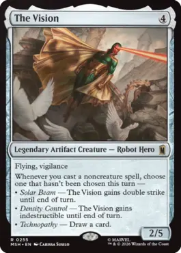 Magic The Gathering’s Marvel Super Heroes Vision and The Mind Stone ...