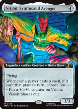 Magic The Gathering’s Marvel Super Heroes Vision and The Mind Stone ...