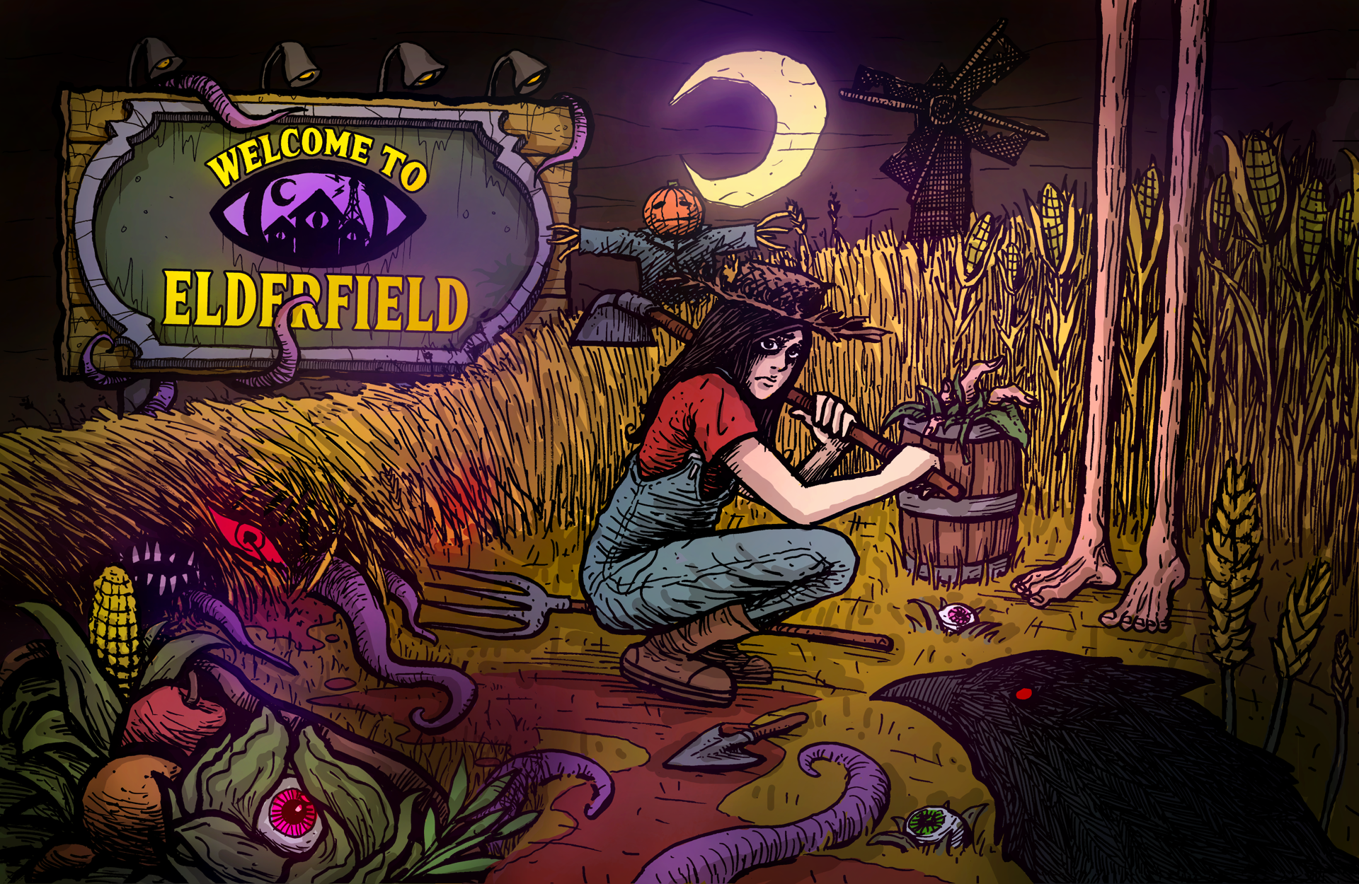 Welcome To Elderfield Is Out Now, Farming Meets Cosmic Horror
