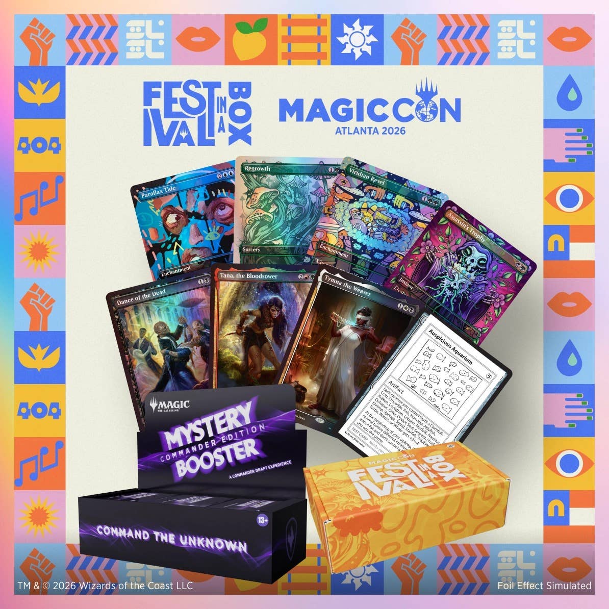 What's Inside Magic The Gathering's Festival in a Box Atlanta 2026 ...