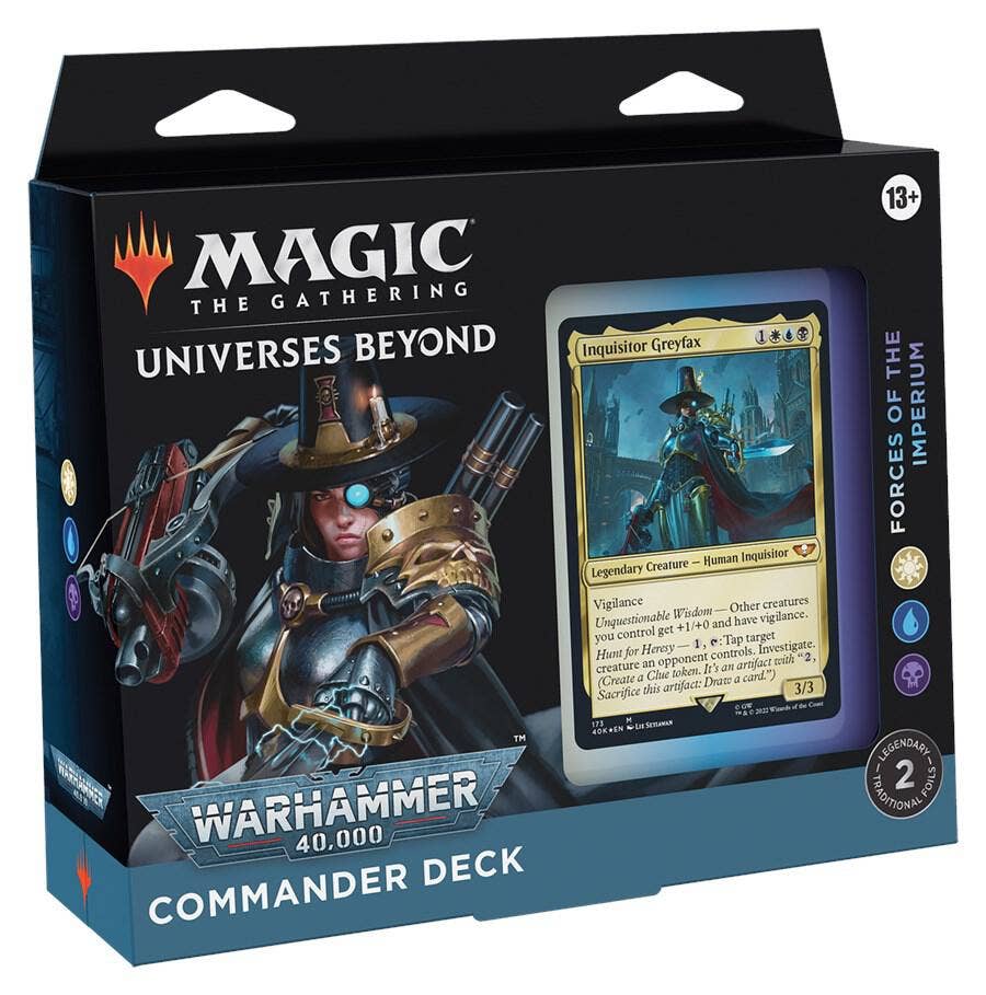 Warhammer 40K MTG Commander Decks Getting Reprinted - GameDaily