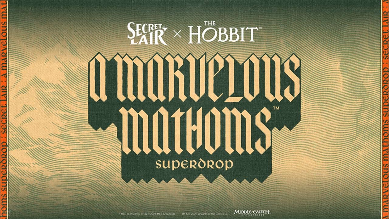 Secret Lair X The Hobbit A Marvelous Mathoms Superdrop Released