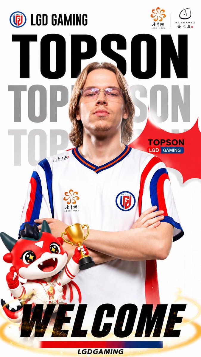 Topson Comes Out Of Retirement To Join LGD For The International 2026 - GameDaily