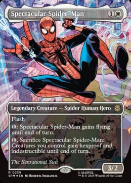 Each Spider-Suit Showcased by Magic: The Gathering's Spectacular