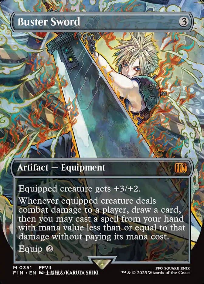 mtg final fantasy play booster chase cards Magic the Gathering x Final Fantasy Bundle (9 Play Booster Packs) main image 0