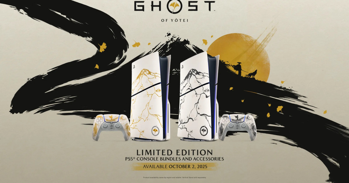 Ghost of Yotei Limited Edition Consoles & Faceplates Incoming