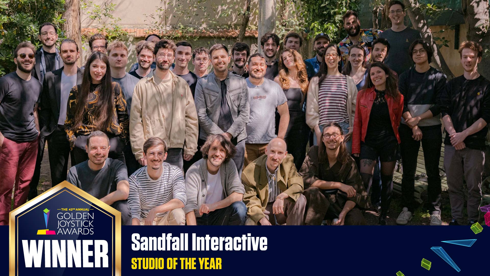 Sandfall Interactive Wins Studio of the Year at Golden Joystick Awards ...