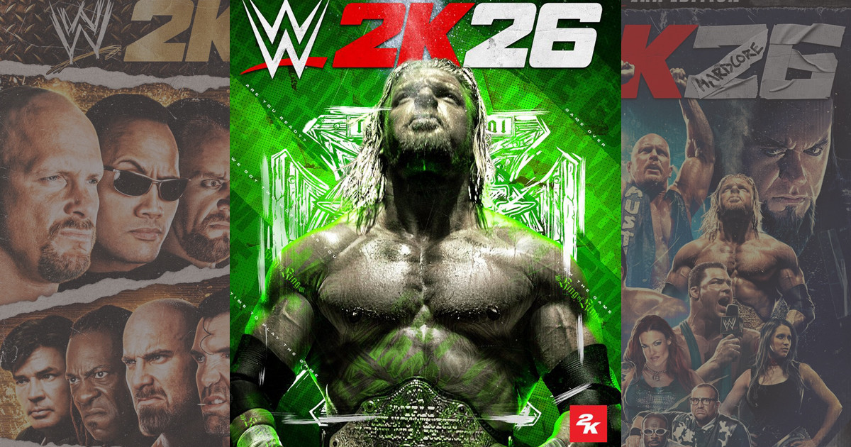 WWE Reveals Third WWE 2K26 Cover, King of Kings Edition Featuring Triple H  - GameDaily