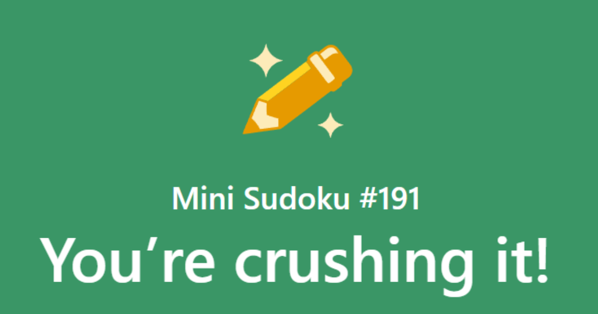 Today’s Mini Sudoku LinkedIn Answer (February 18, 2026) - GameDaily