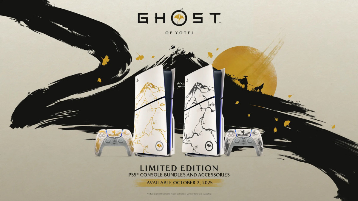 GHOST OF YOTEI 販促品 Ghost of Yotei Limited Edition Consoles & Faceplates Incoming