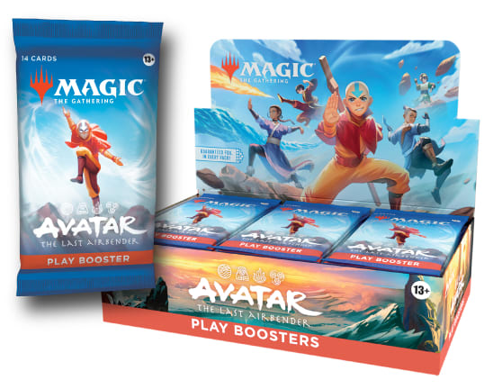 Avatar: The Last Airbender Product List for Magic: The Gathering