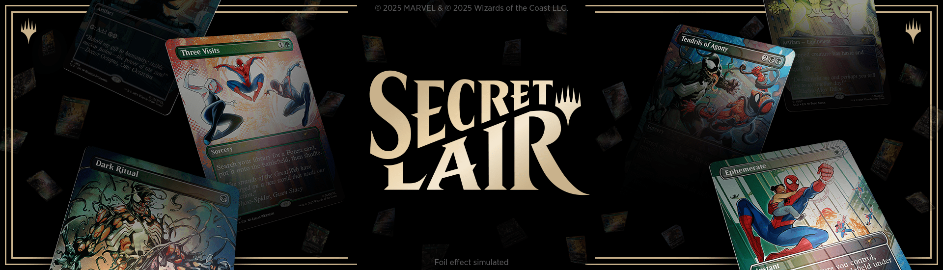 Secret Lair x Marvel's Spider-Man Superdrop Announced - GameDaily
