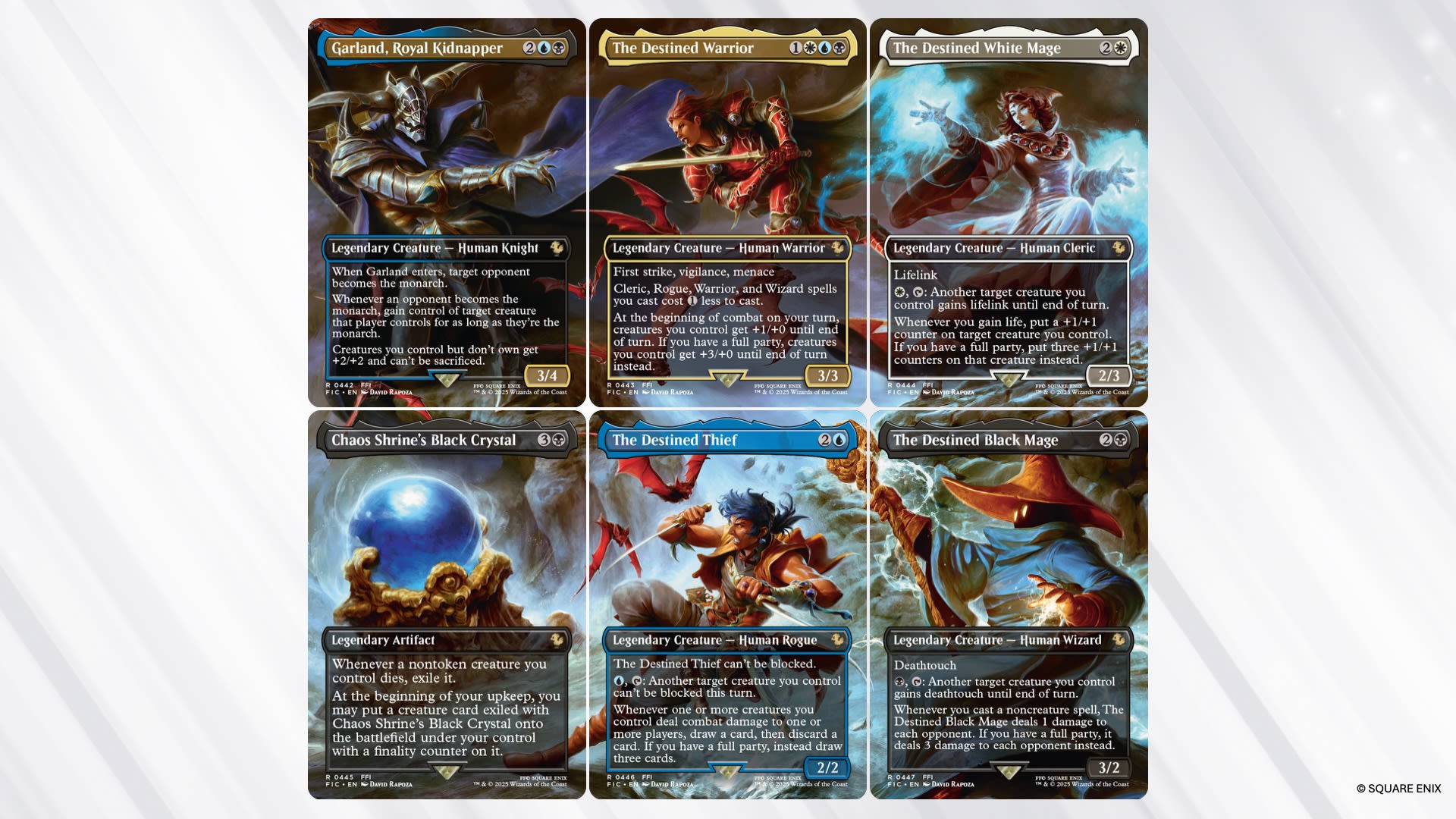 FINAL FANTASY MTG シーンボックス　XV &Ｉセット Magic The Gathering: Final Fantasy Scene Box Bundle Set of 4 BRAND