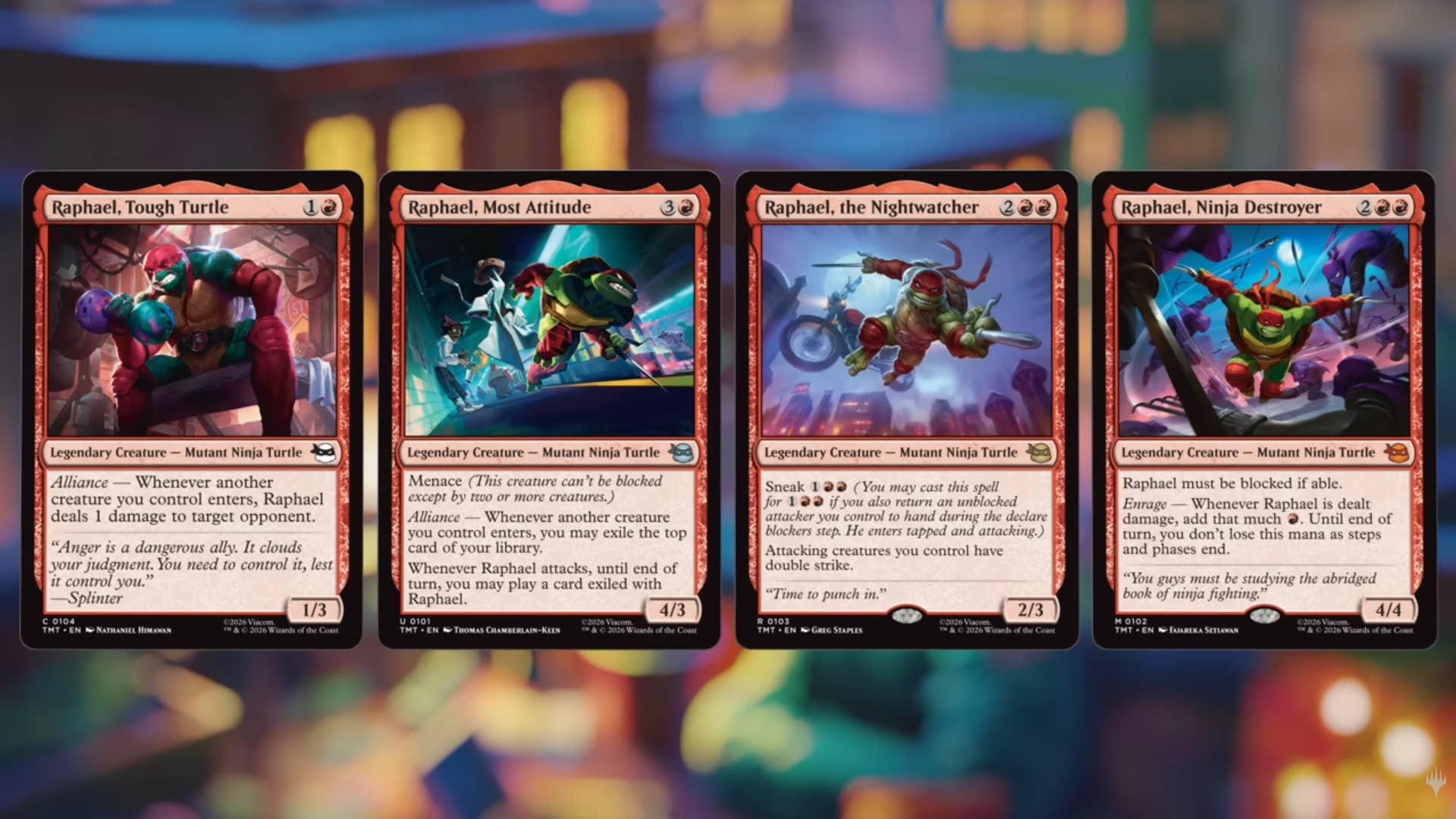 Magic: The Gathering Teenage Mutant Ninja Turtles Debut Highlights ...