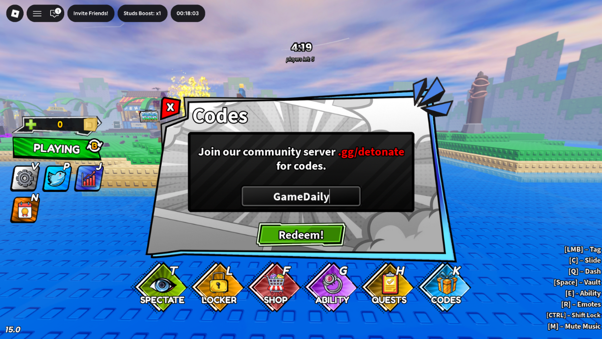 Detonate! Codes (December 2025) - GameDaily